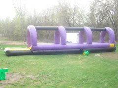 Single Lane Slip and Slide with pool Single Lane Slip and Slide with pool