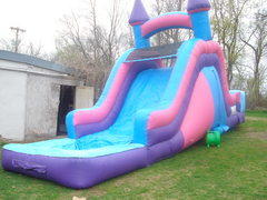 Pink and Purple Waterslide Pink and Purple Waterslide