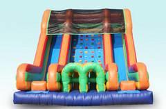 18' Double Bay Rock Climb Obstacle Slide 18' Double Bay Rock Climb Obstacle Slide